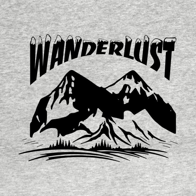 Wanderlust Mountains by alfiegray